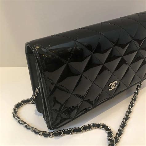 quilted chanel bag with chain|Chanel wallet on chain measurements.